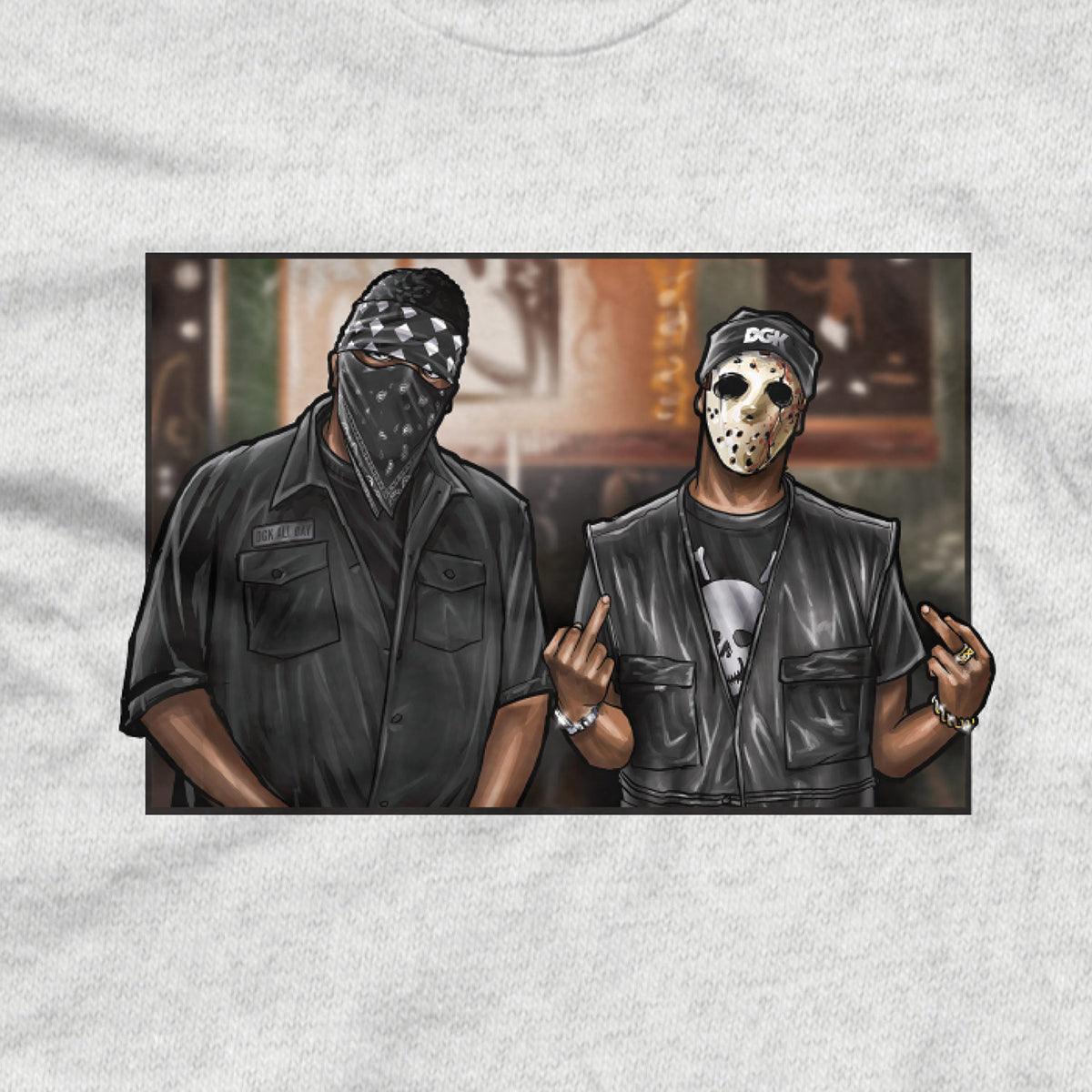 Camiseta DGK For Life Cinza