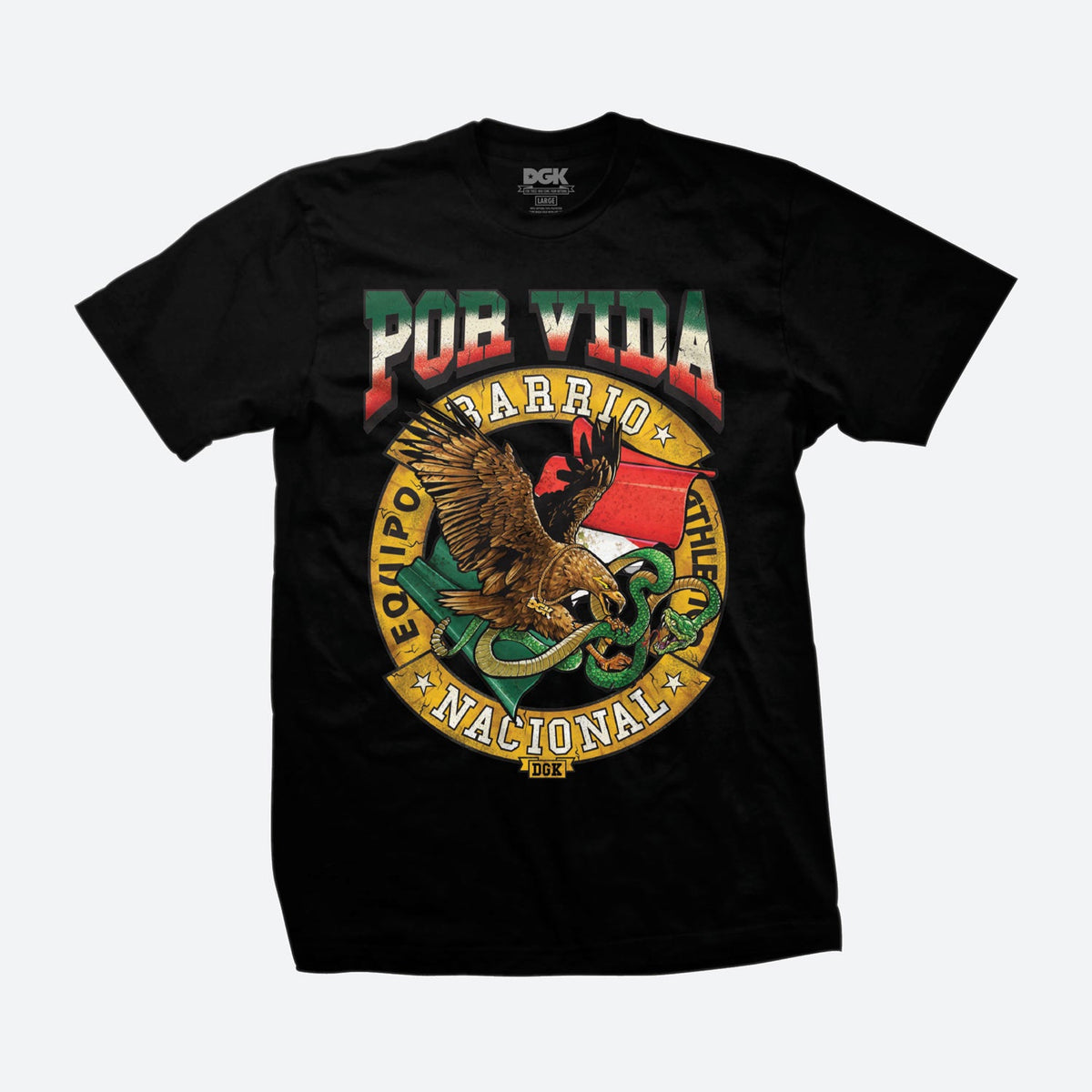 Camiseta DGK Nacional Black