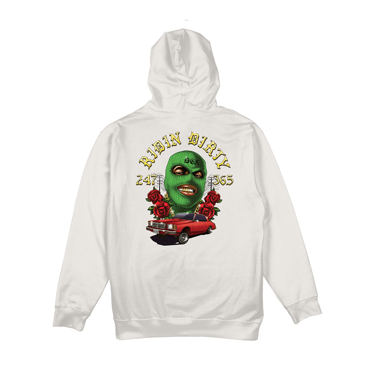 Moletom DGK Ridin Dirty Hooded Fleece Gelo