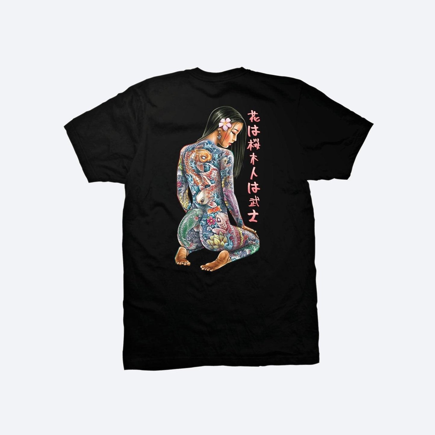 Camiseta DGK Koi Preto