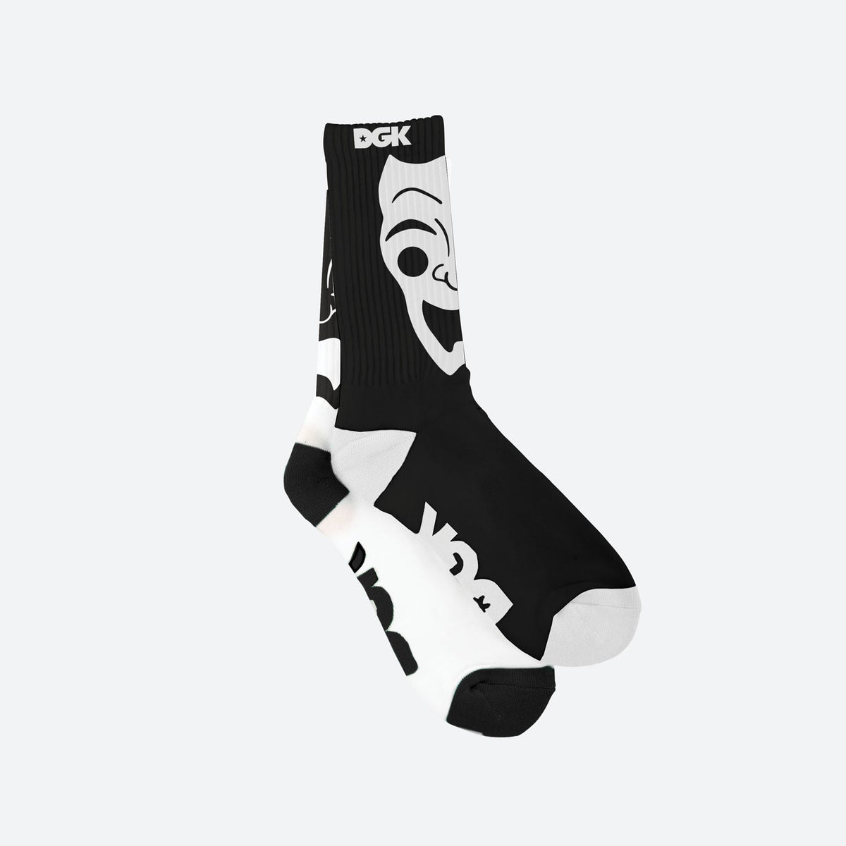 Meia DGK Contrary Socks Black