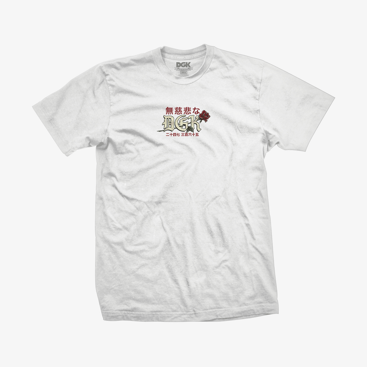 Camiseta DGK Illusions Tee Branco