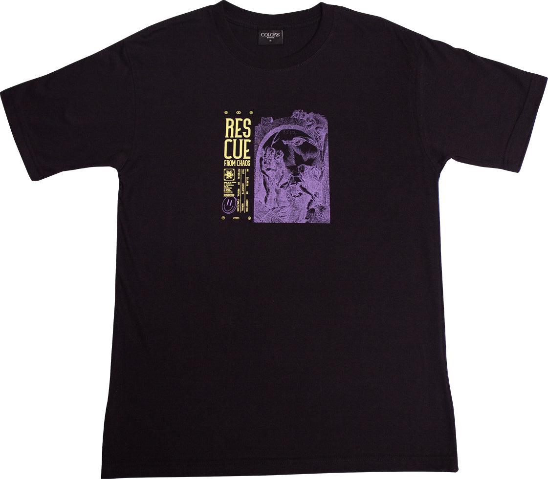 Camiseta Colors Rescue - Preto