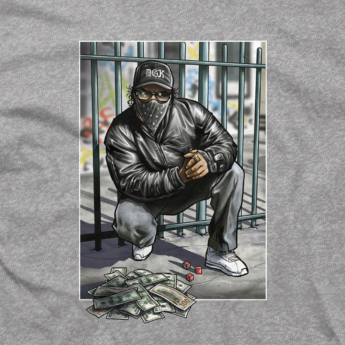 Camiseta DGK 456 Cinza