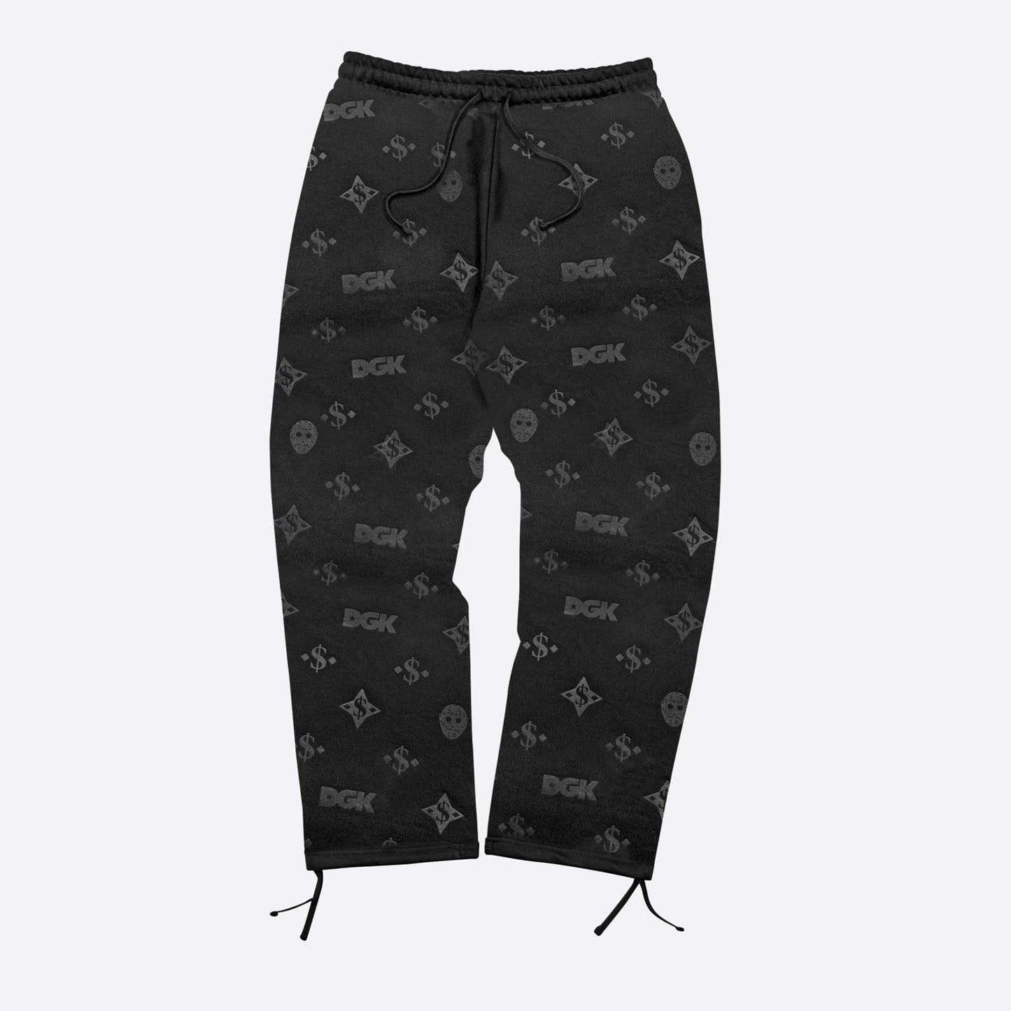 Calça DGK Monogram Fleece Preto