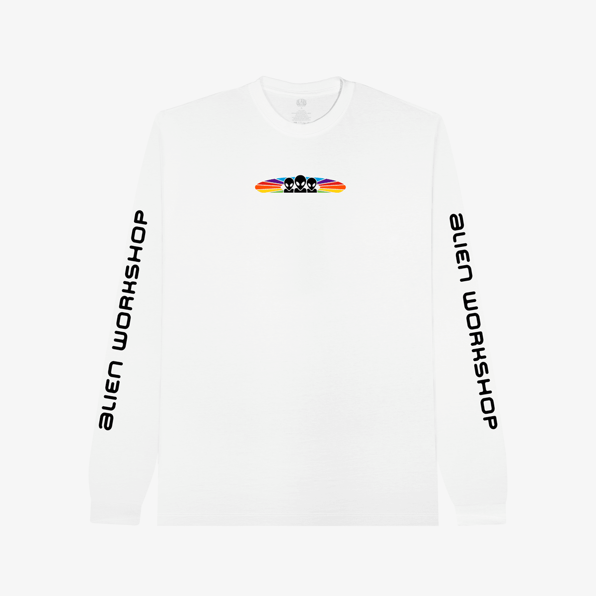 Camiseta Alien Workshop Manga Longa Spectrum Branco