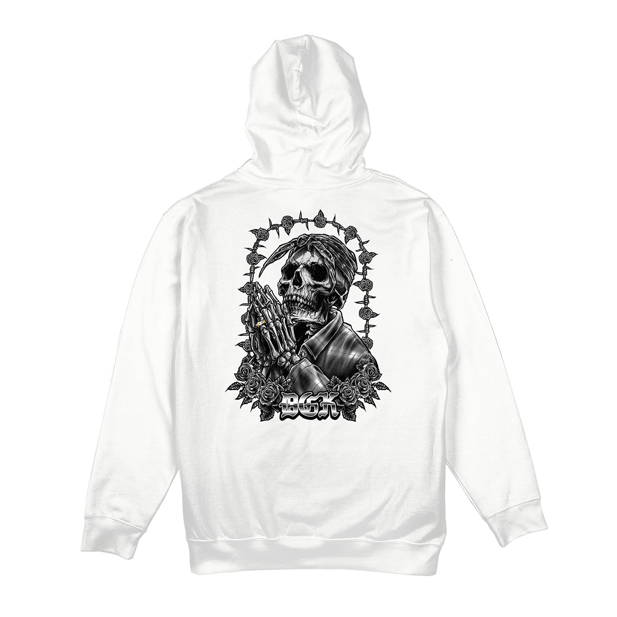Moletom DGK Devoted Hooded Fleece Branco