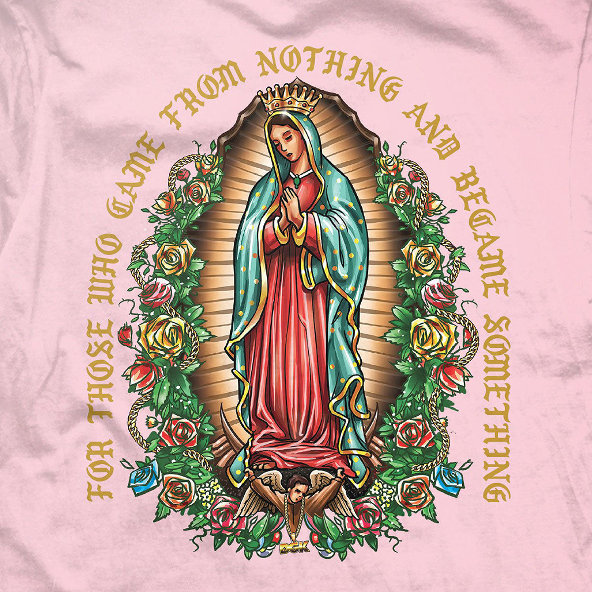 Camiseta DGK Guadalupe Rosa