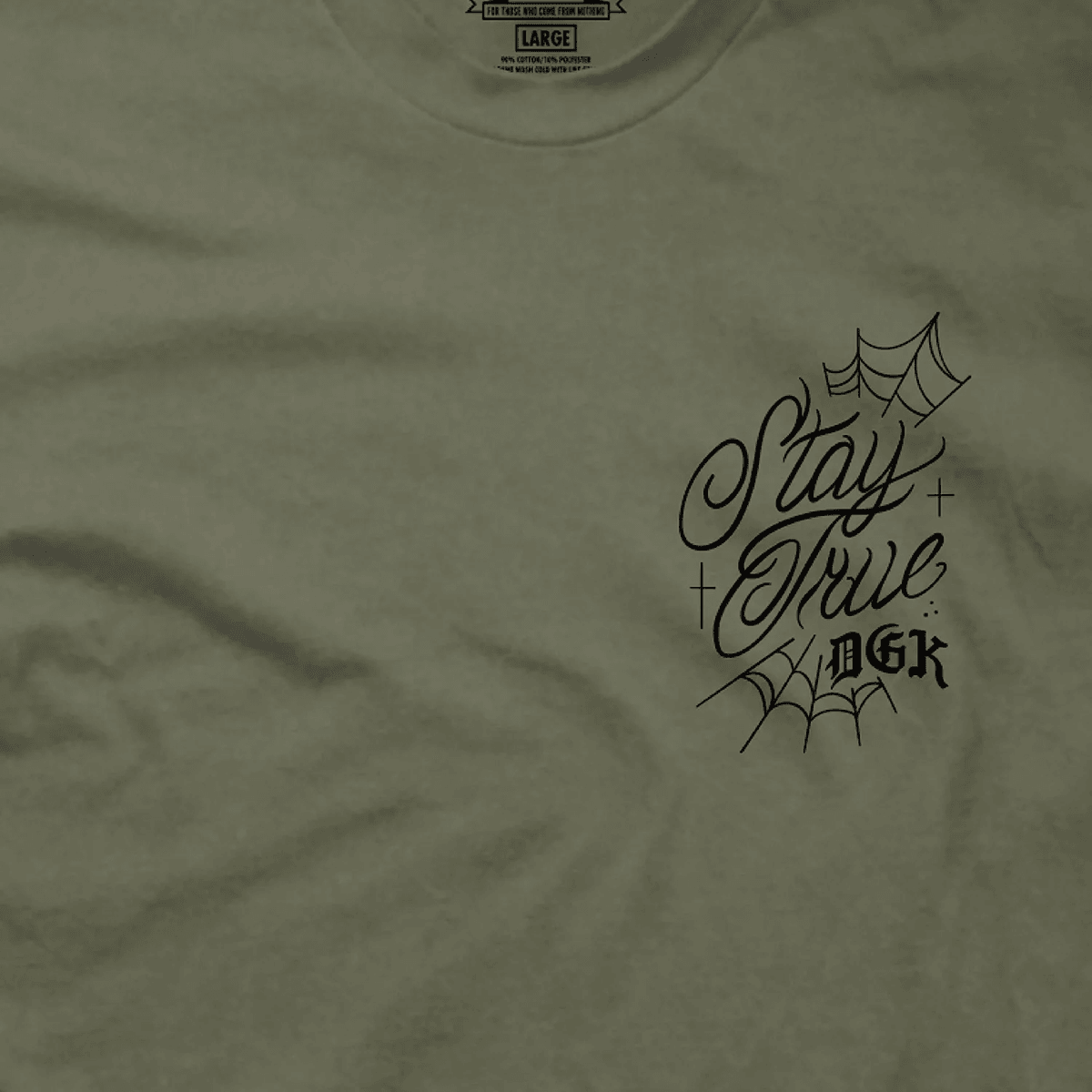 Camiseta DGK Stay True Verde