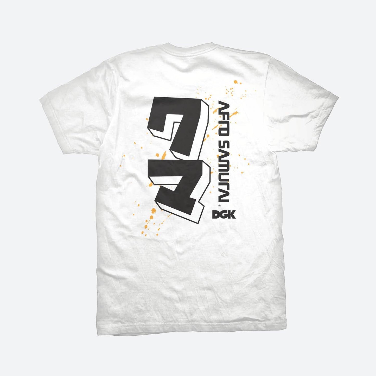 Camiseta DGK x AFRO SAMURAI Kuma Branco