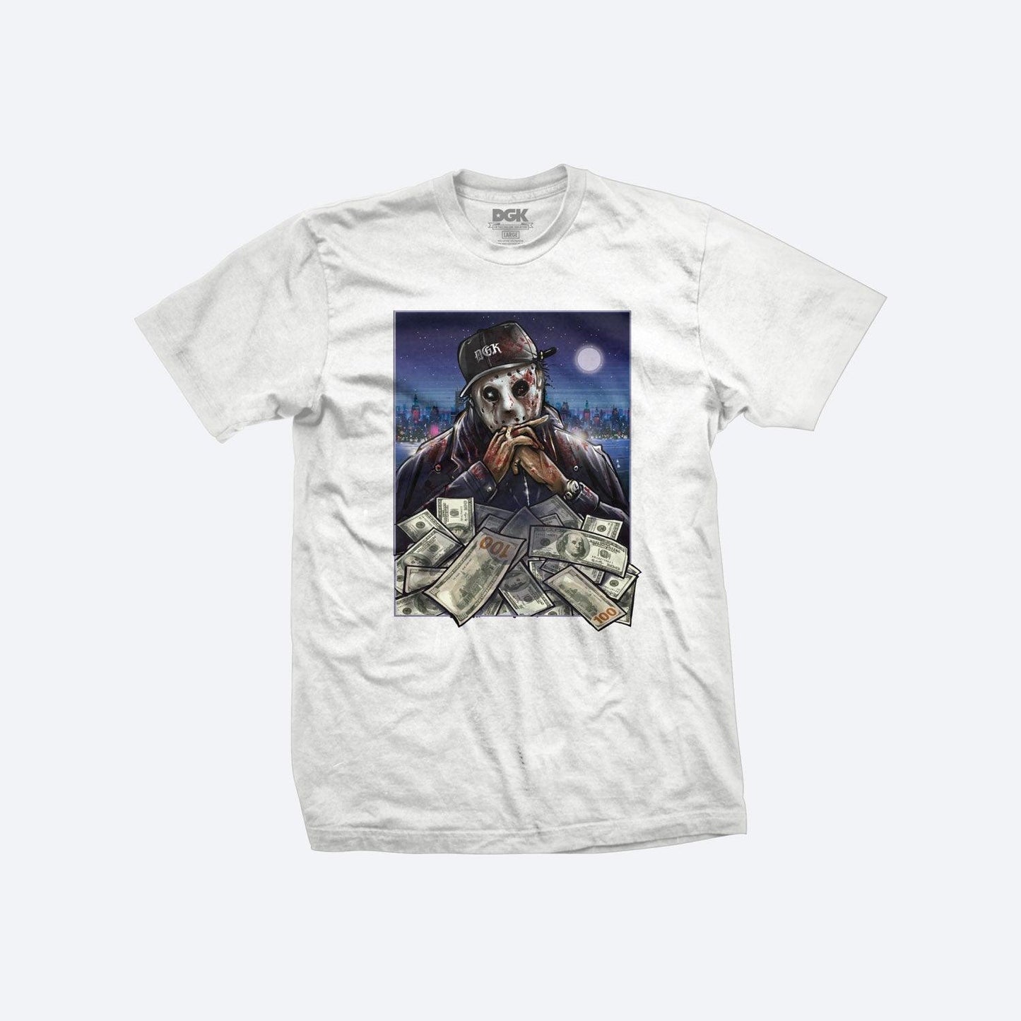 Camiseta DGK Hood King Branco