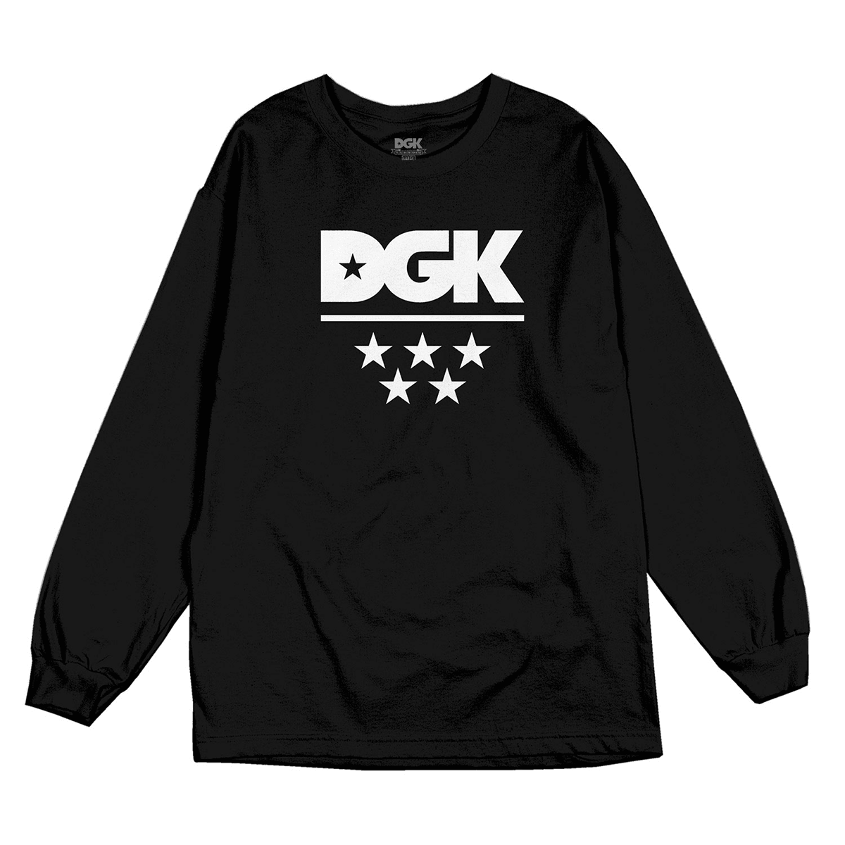 Camiseta DGK All Star L/S Preto