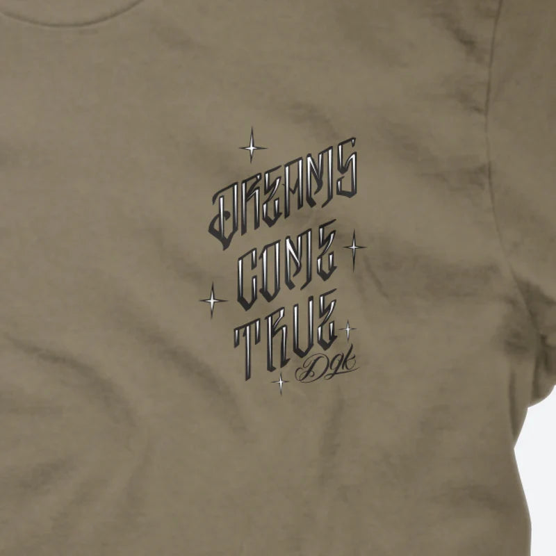 Camiseta DGK Dreams Come True Bege