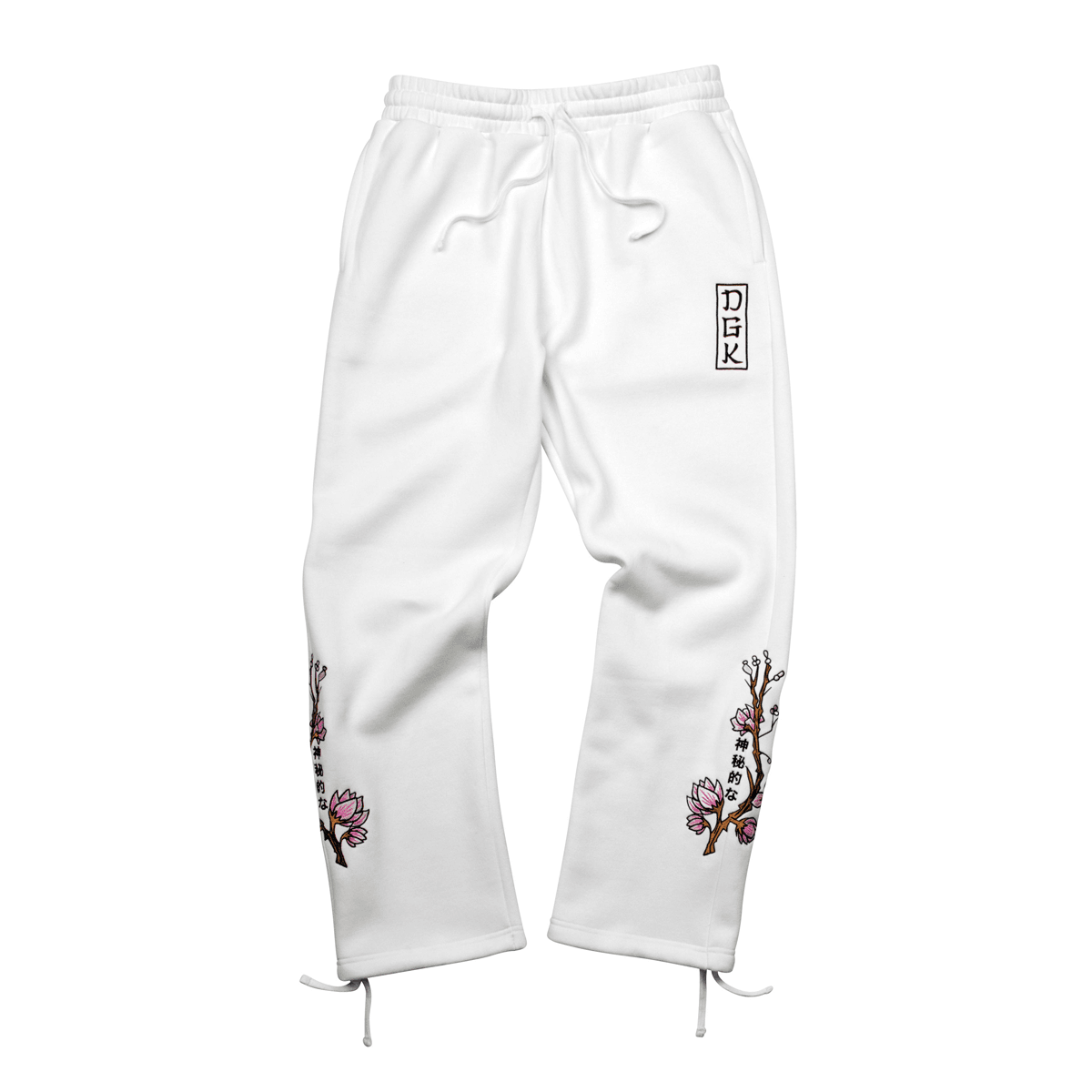Calça DGK Mystical Fleece Pants Branco