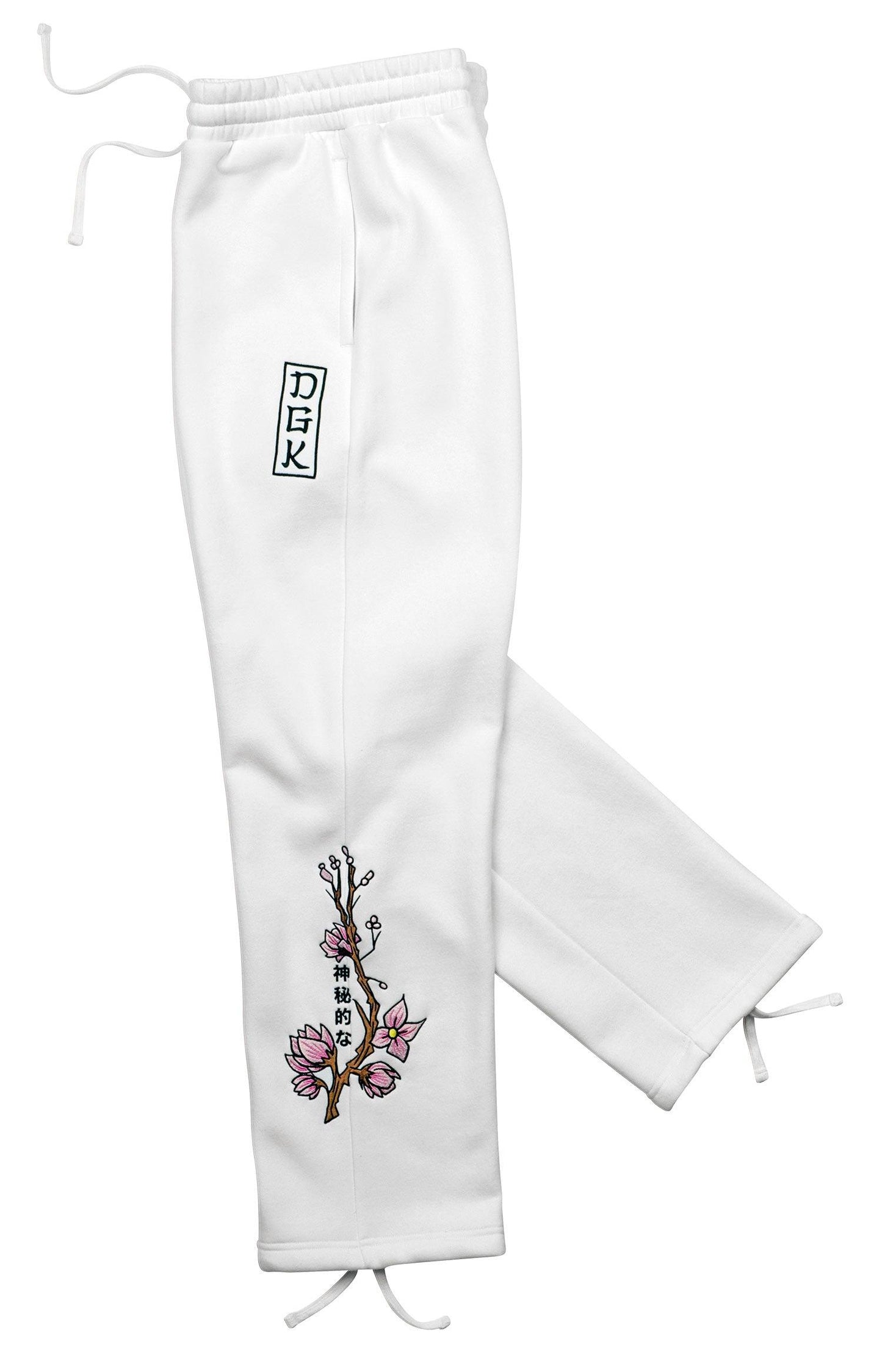 Calça DGK Mystical Fleece Pants Branco