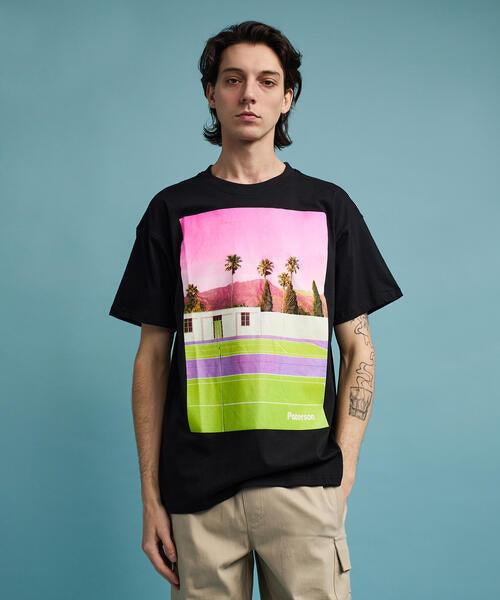 Camiseta Paterson Palm Springs Court Preto
