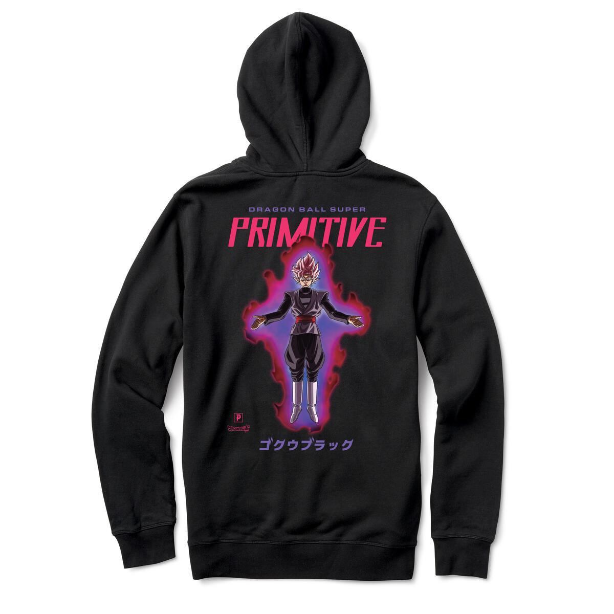 Moletom Primitive Goku Black Rose Hood