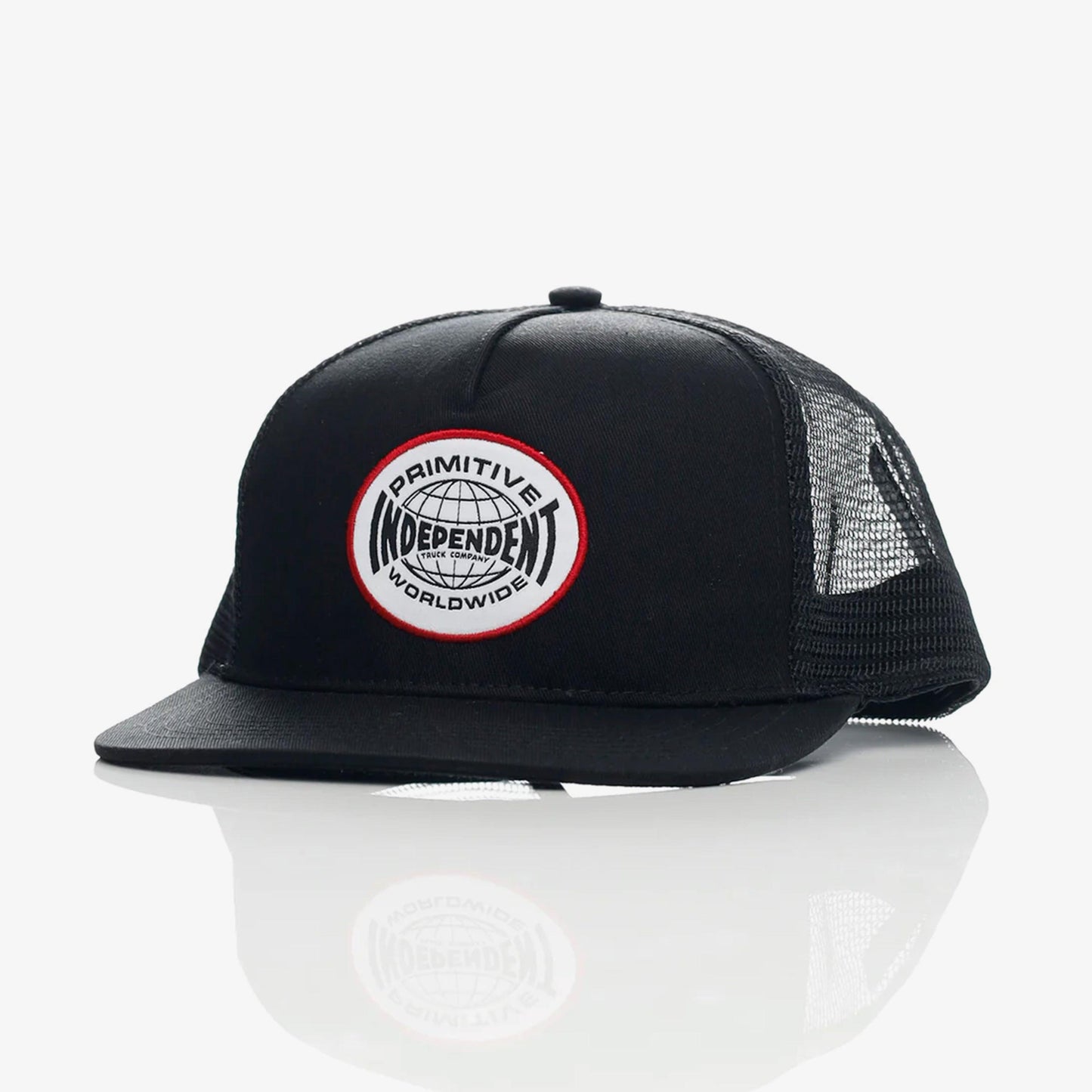 Boné Primitive Global Trucker - Único - Preto