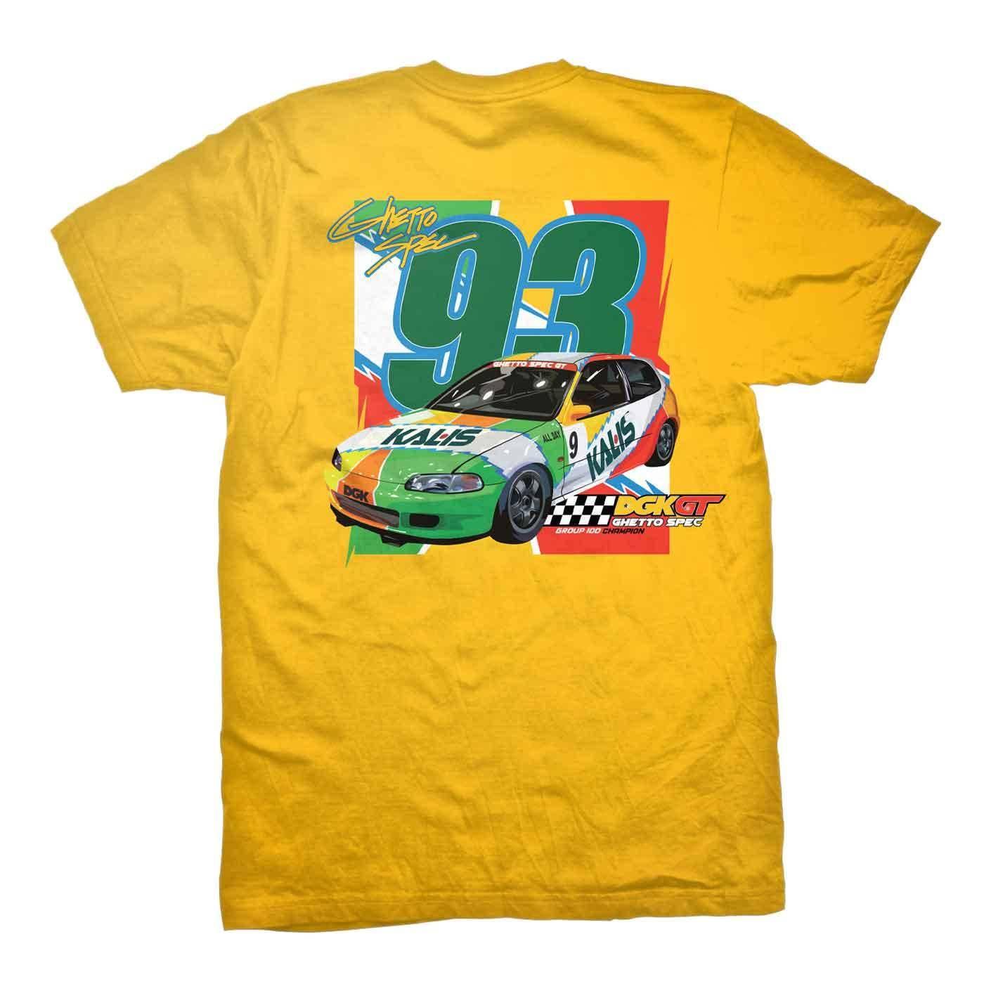 Camiseta Dgk Gt93 Tee Gold