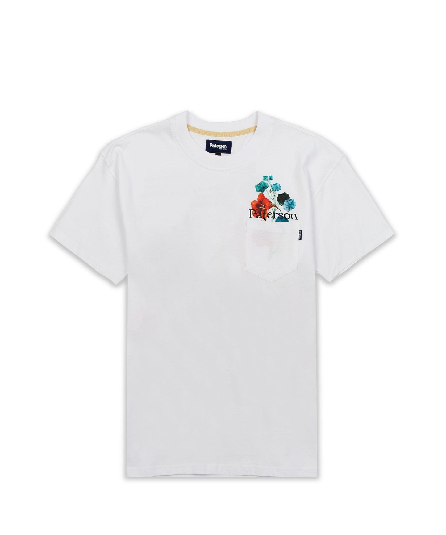 Camiseta Paterson Flowers Branco