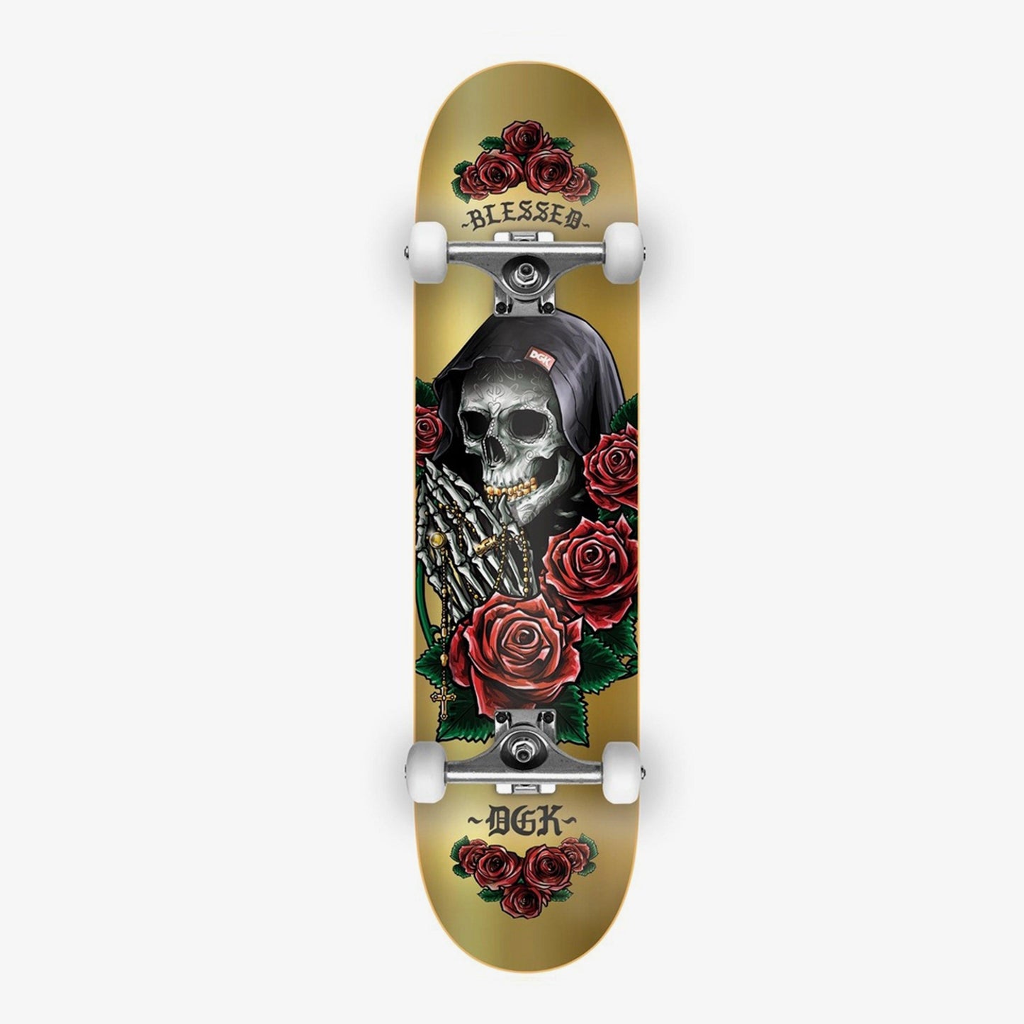 Skate Profissional Completo DGK Pray Complete - Gold - 8.25