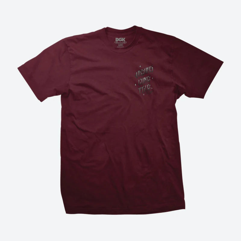 Camiseta DGK Dreams Come True Bordo