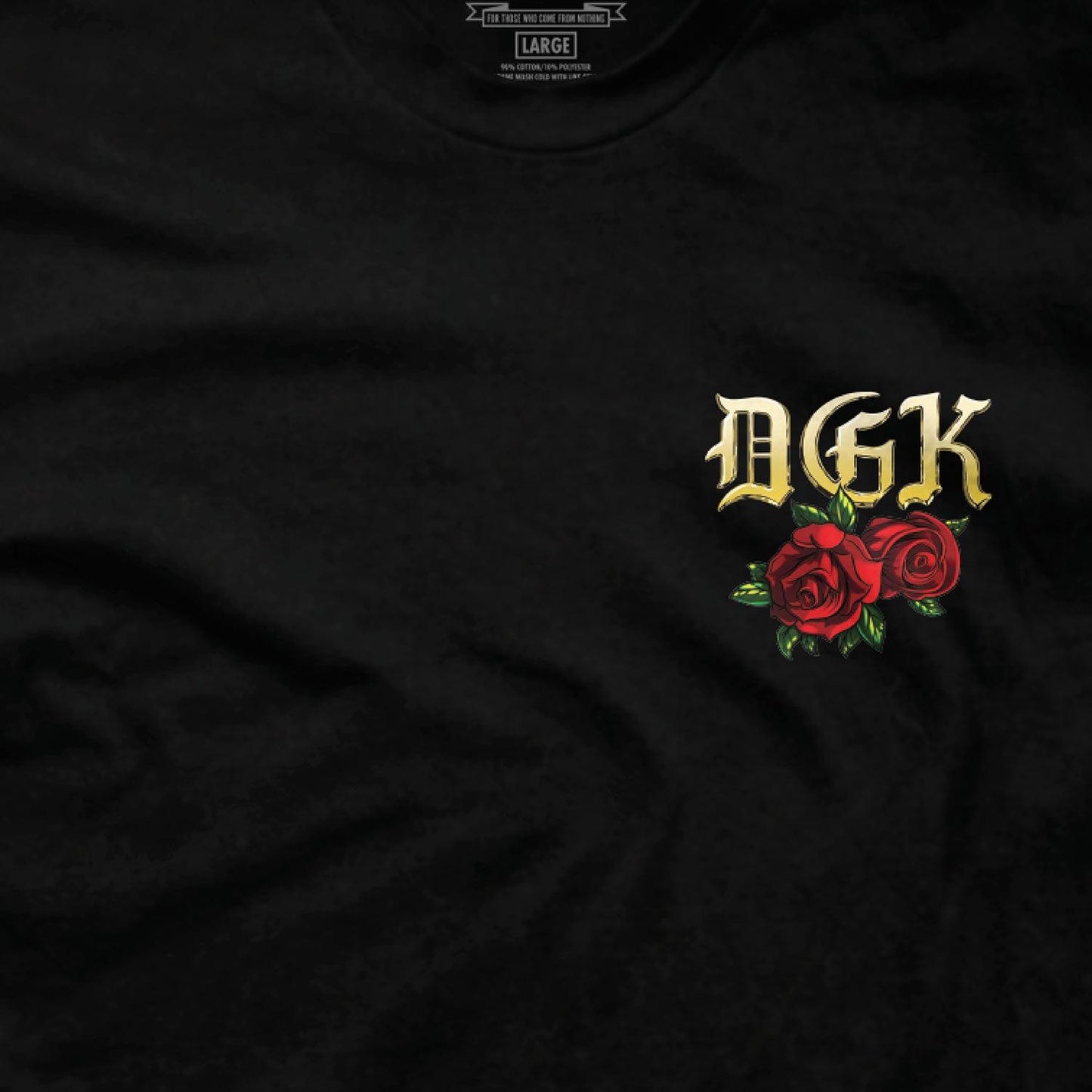 Camiseta DGK Ridin Dirty Preto