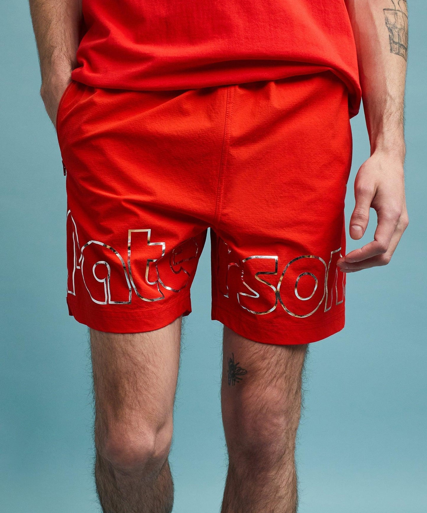 Bermuda Paterson Love Short Vermelho