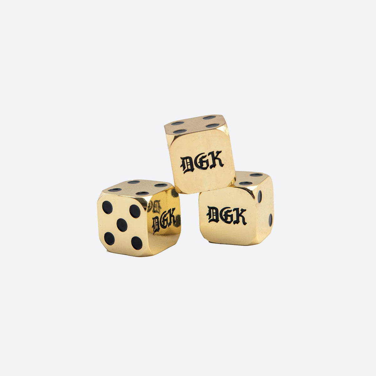 Dado DGK Cee-Lo Dice Set Gold