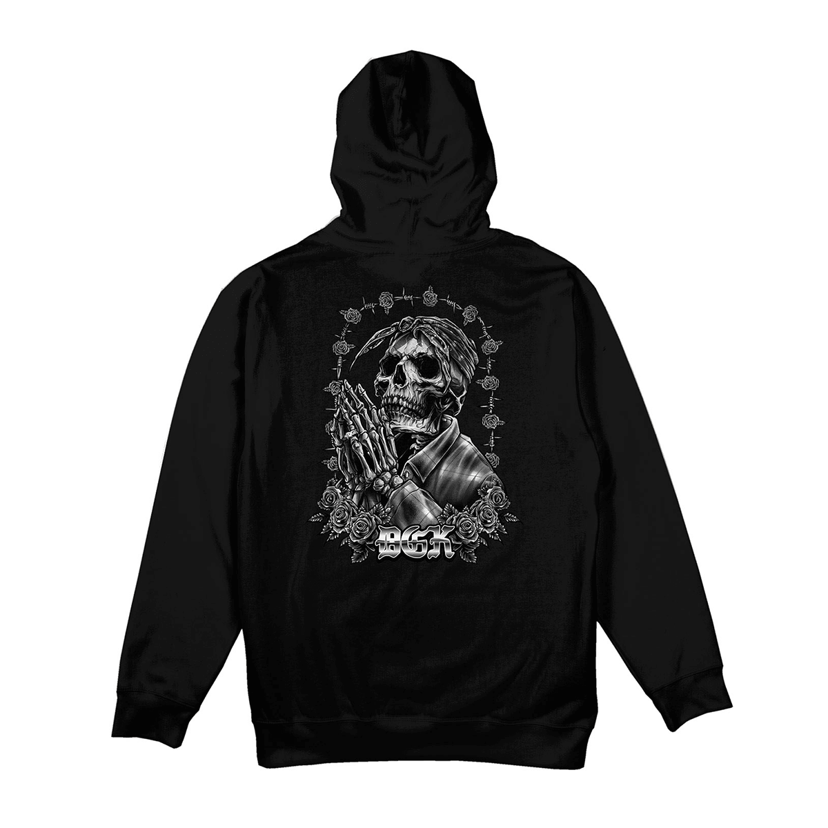 Moletom DGK Devoted Hooded Fleece Preto