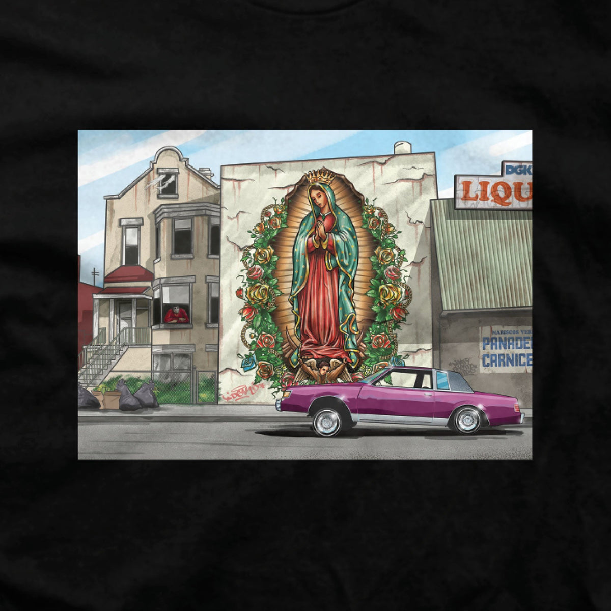 Camiseta DGK Oracion Black