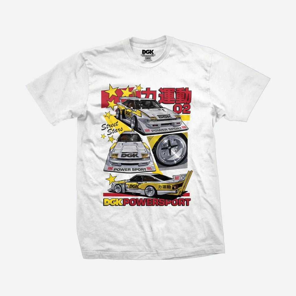 Camiseta DGK Powersport Branco
