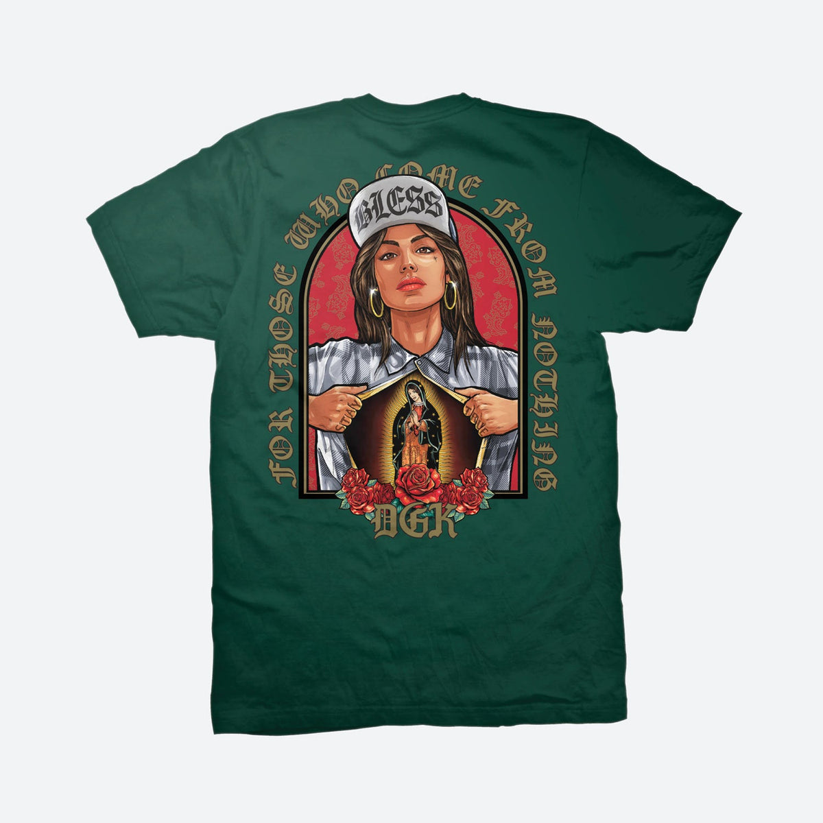 Camiseta DGK Shine Forest Green