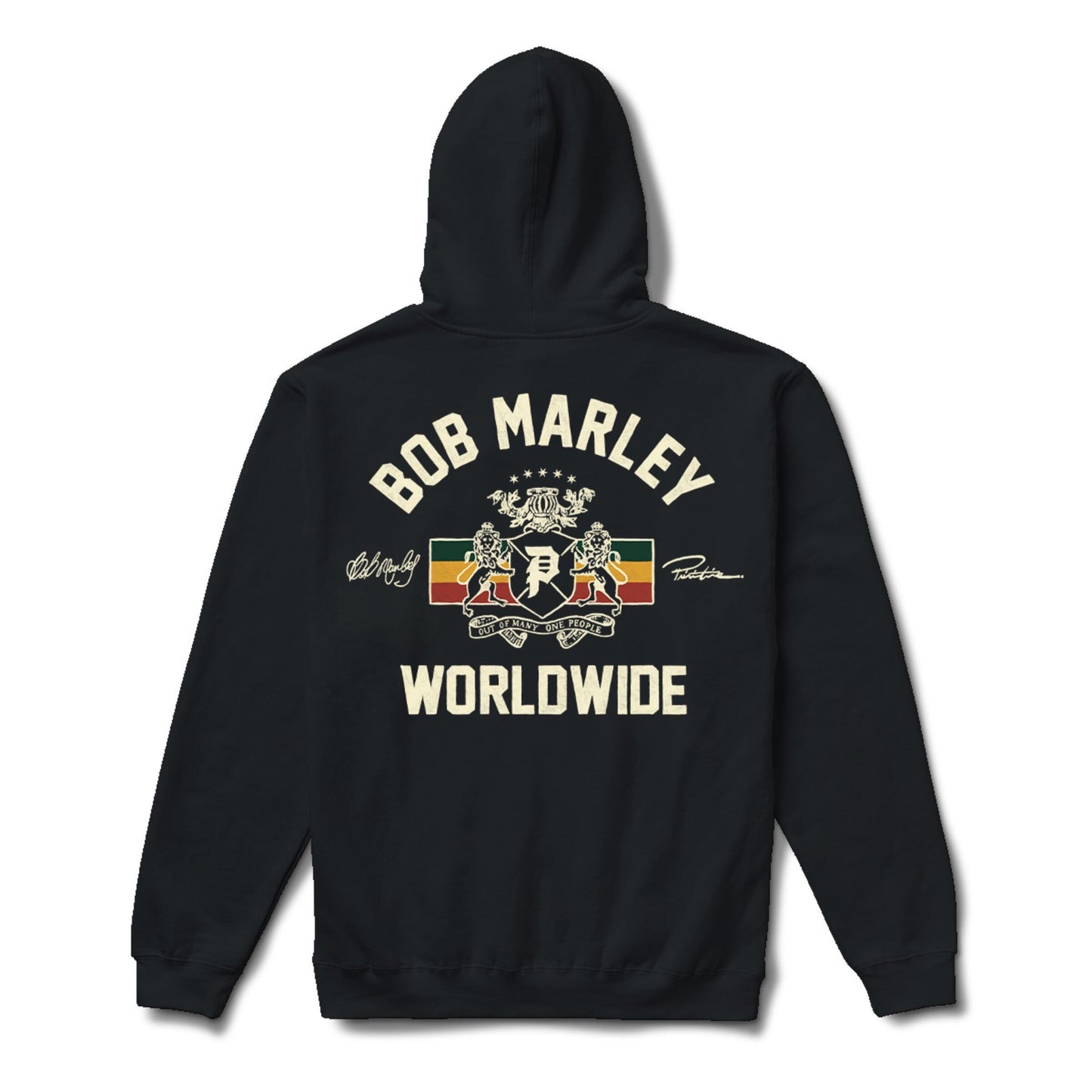 Moletom Primitive X Bob Marley Heritage Preto