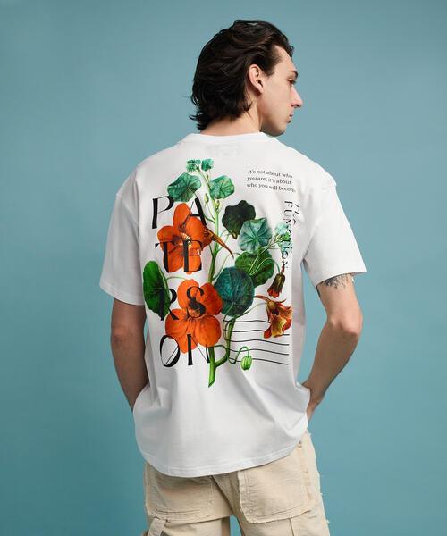 Camiseta Paterson Flowers Branco