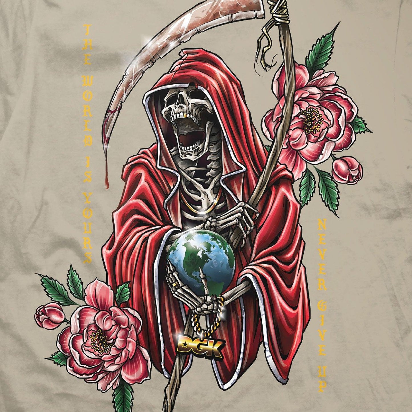 Camiseta DGK Muerte Bege
