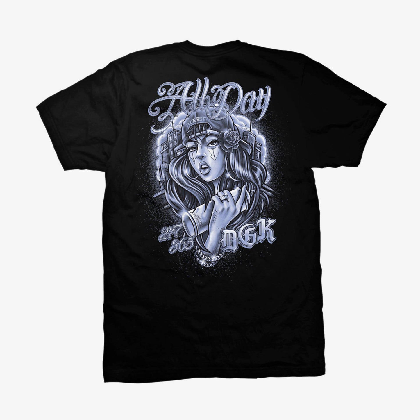 Camiseta DGK Hyna Preto