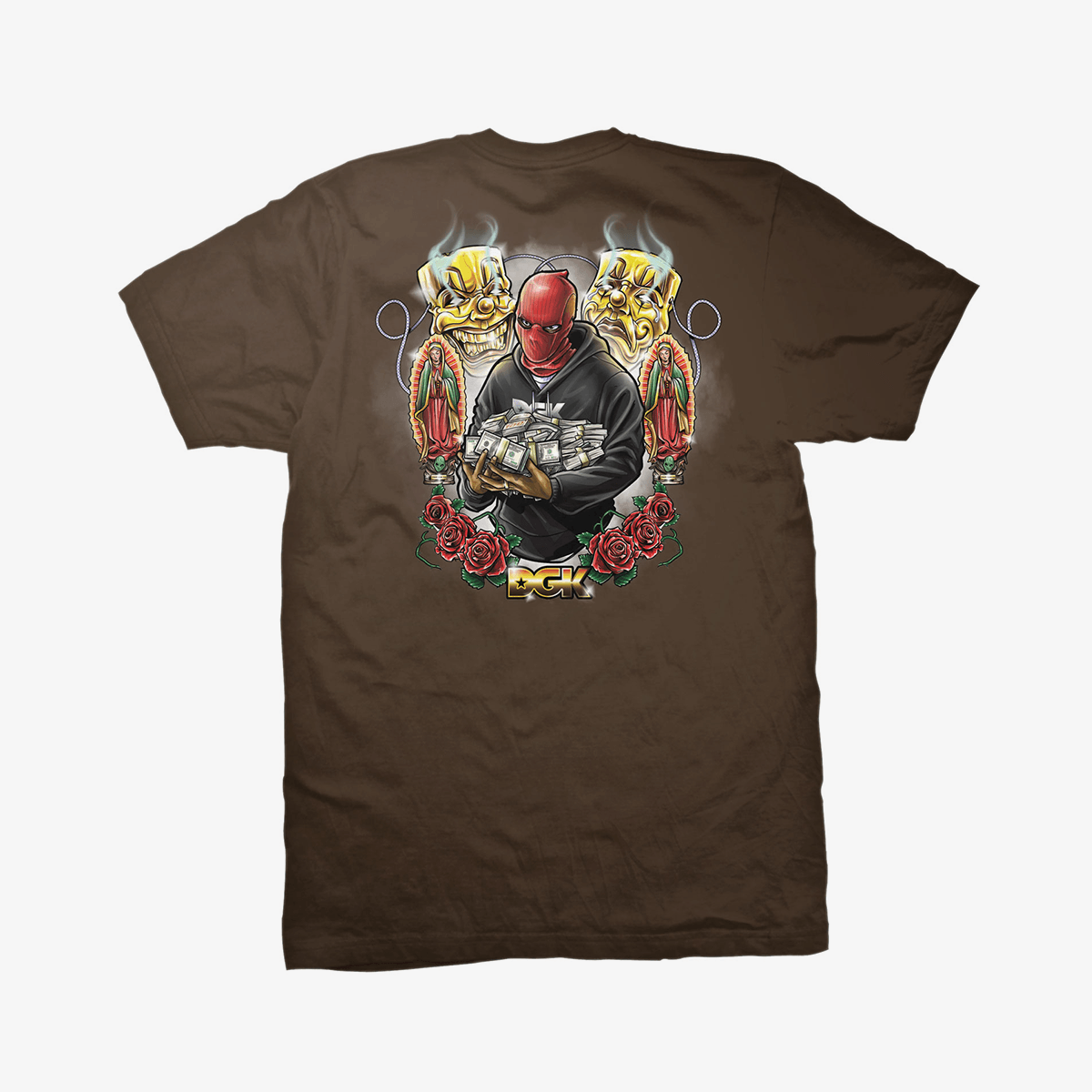 Camiseta DGK Daily Grind Marrom