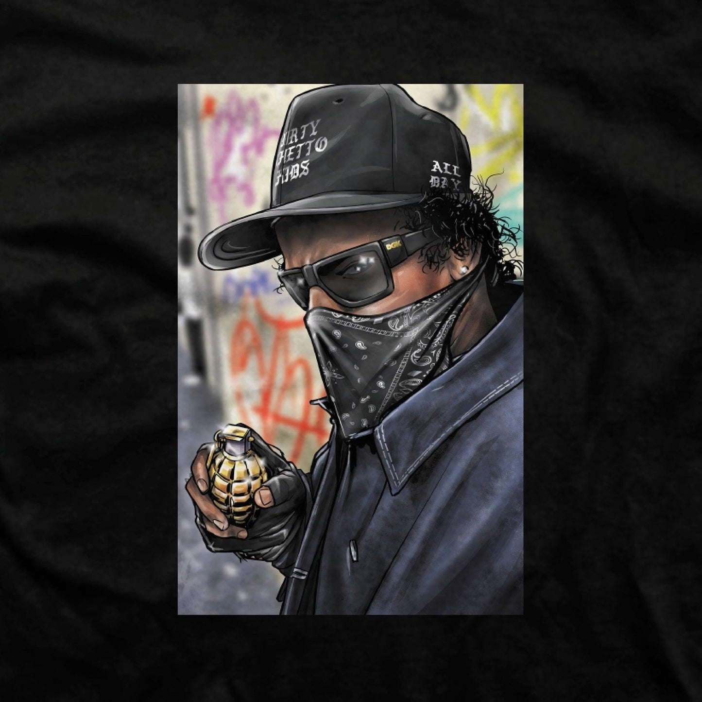 Camiseta DGK Coolin Preto