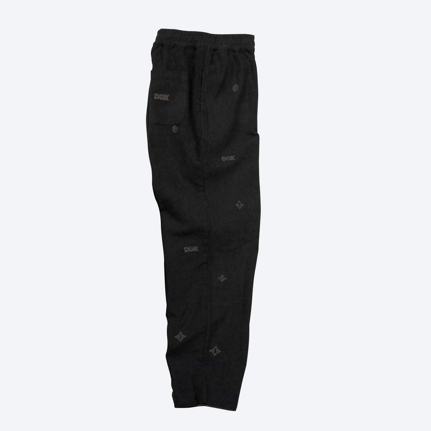 Calça DGK Monogram Veludo Preto