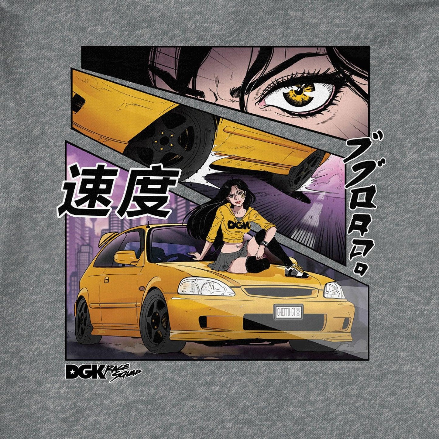Moletom DGK Killin'Em Cinza