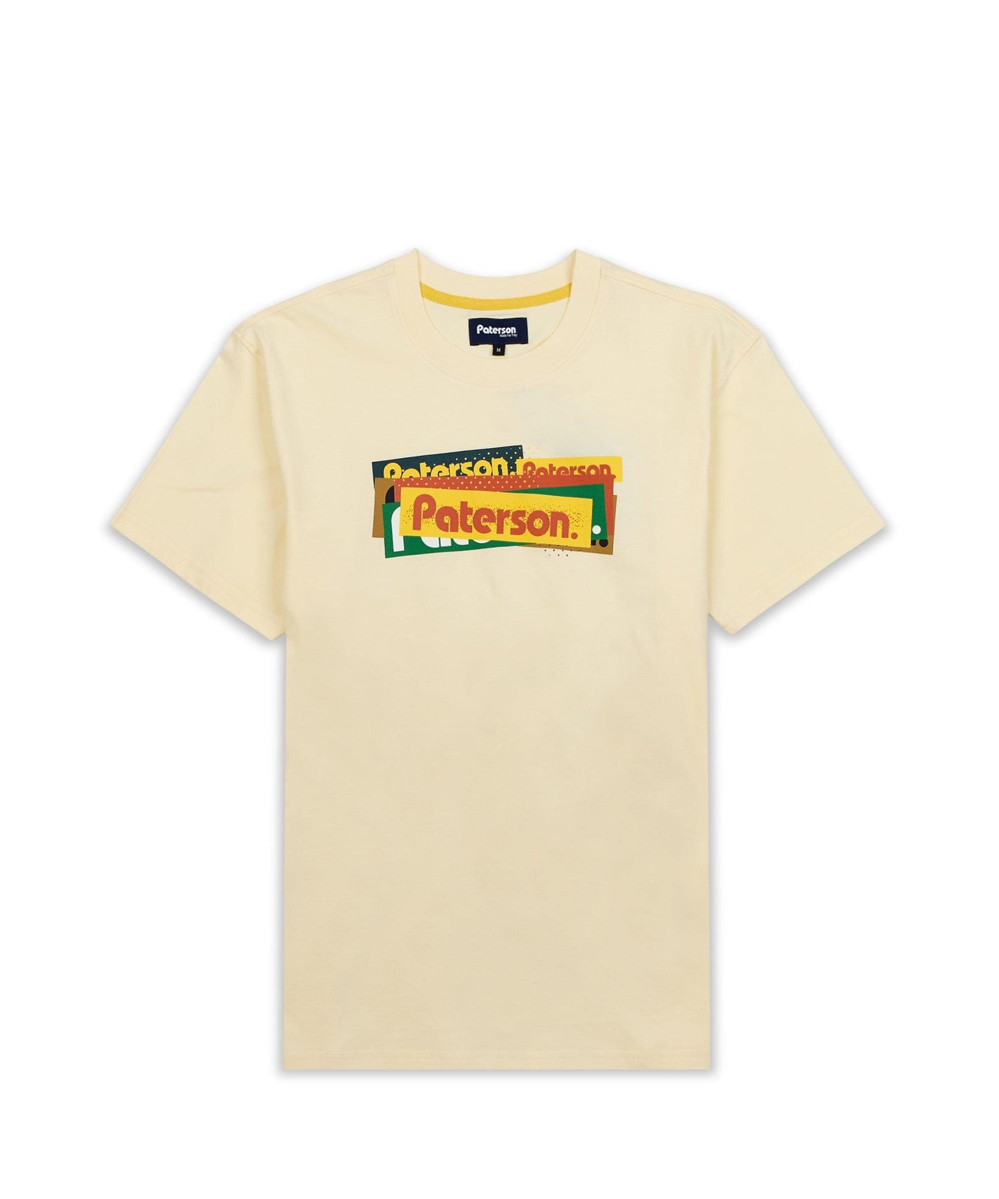 Camiseta Paterson Bar Logo Bege