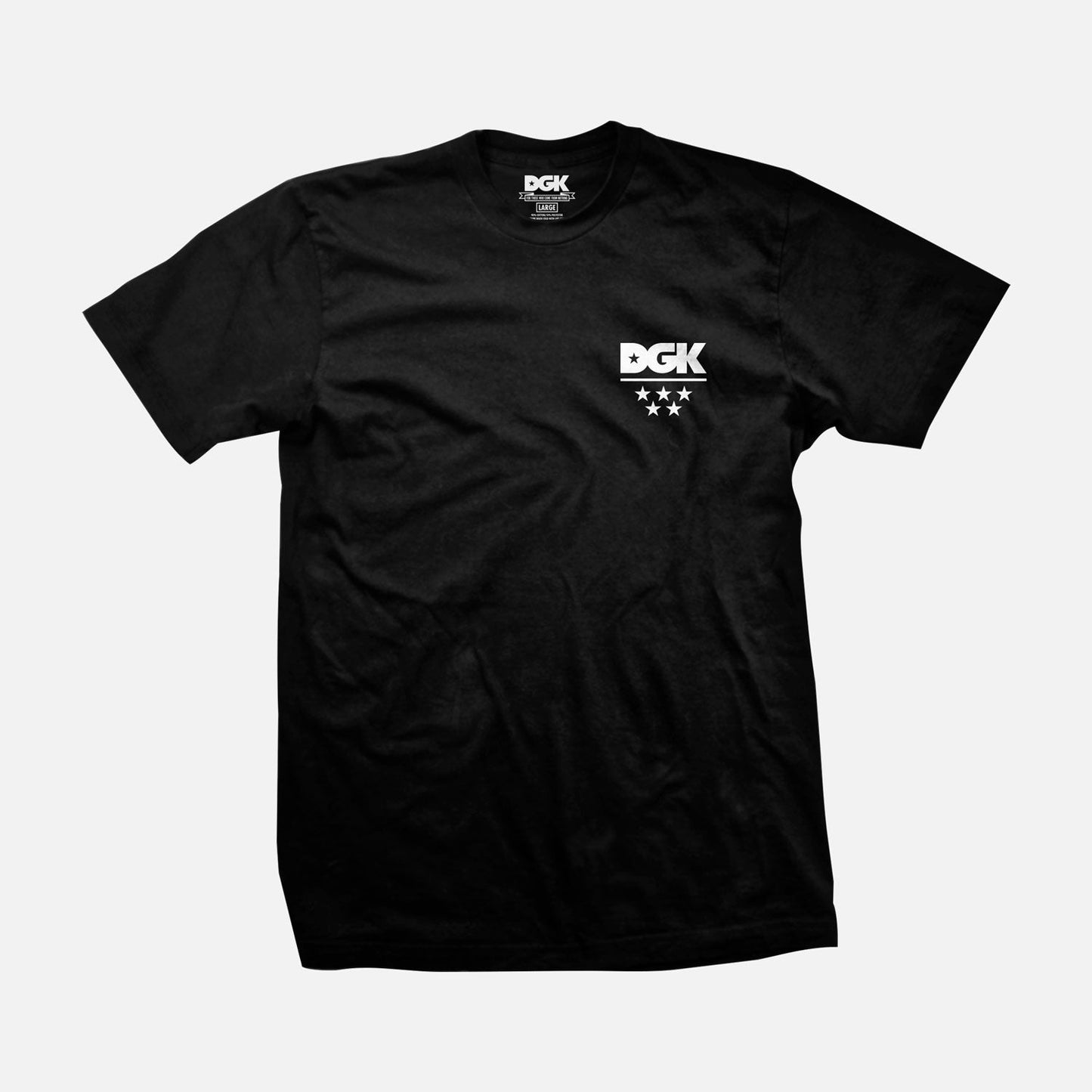 Camiseta DGK All Star Mini Logo Preto