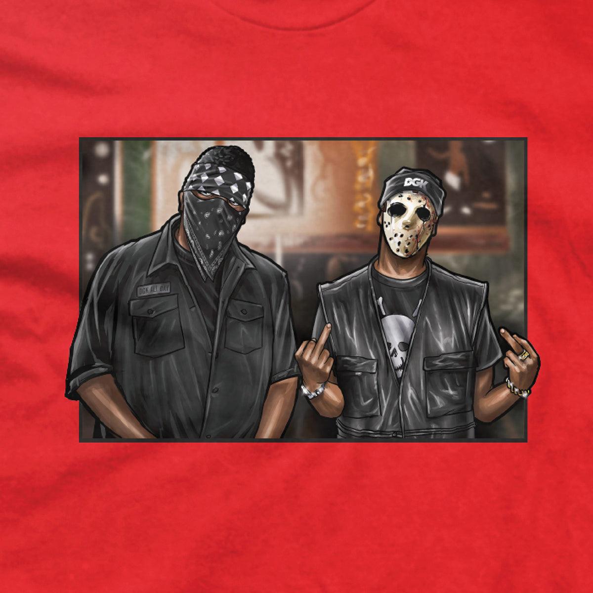 Camiseta DGK For Life Vermelho