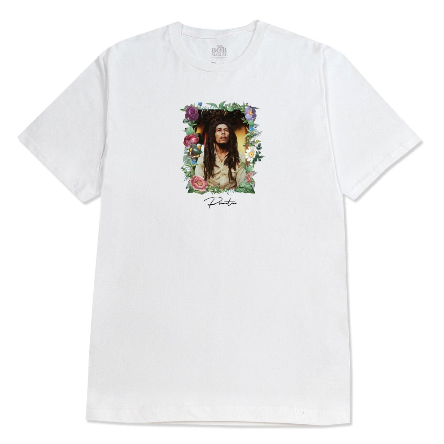 Camiseta Primitive X Bob Marley Everlasting Branco