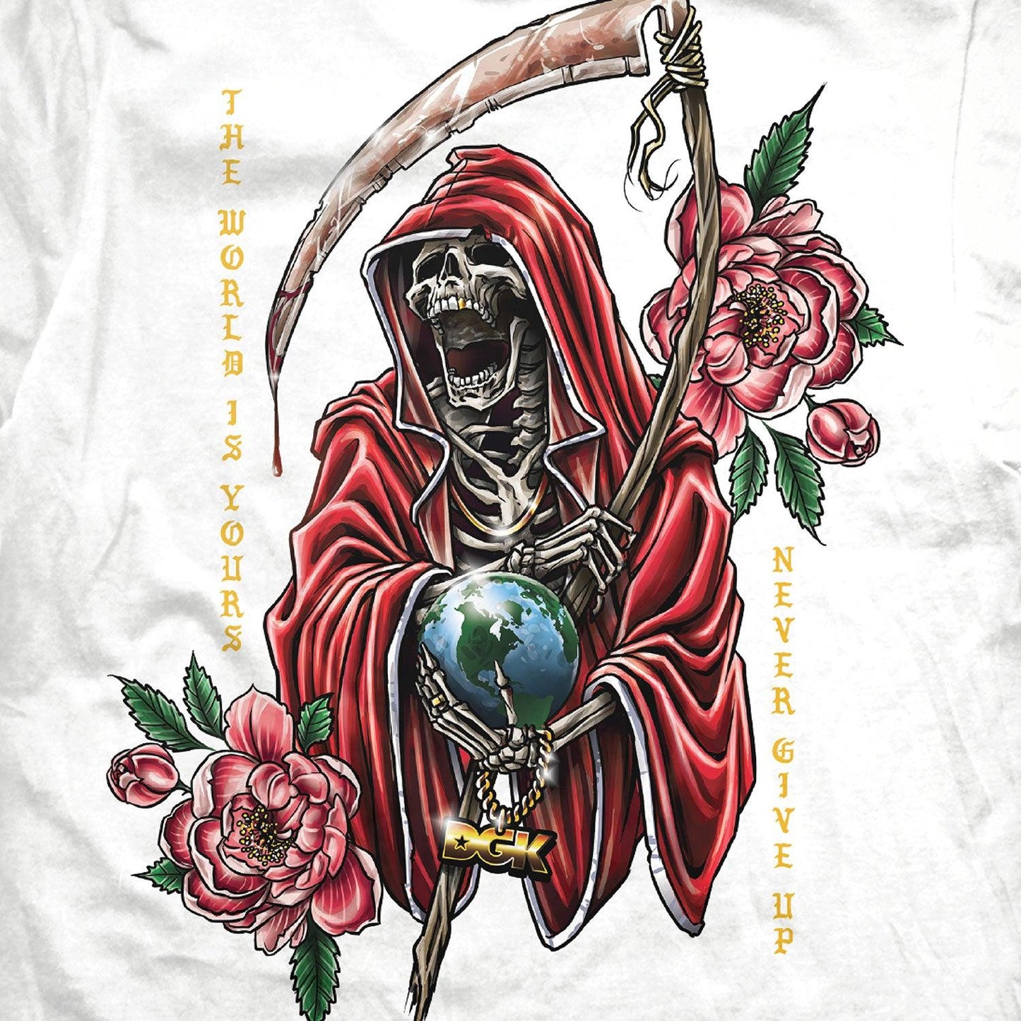 Camiseta DGK Muerte Branco