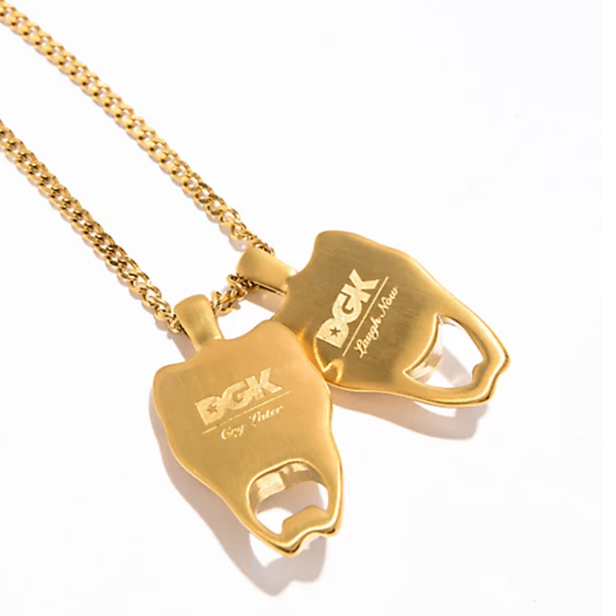 Corrente DGK Laugh Now, Cry Later Necklace - Gold - Único