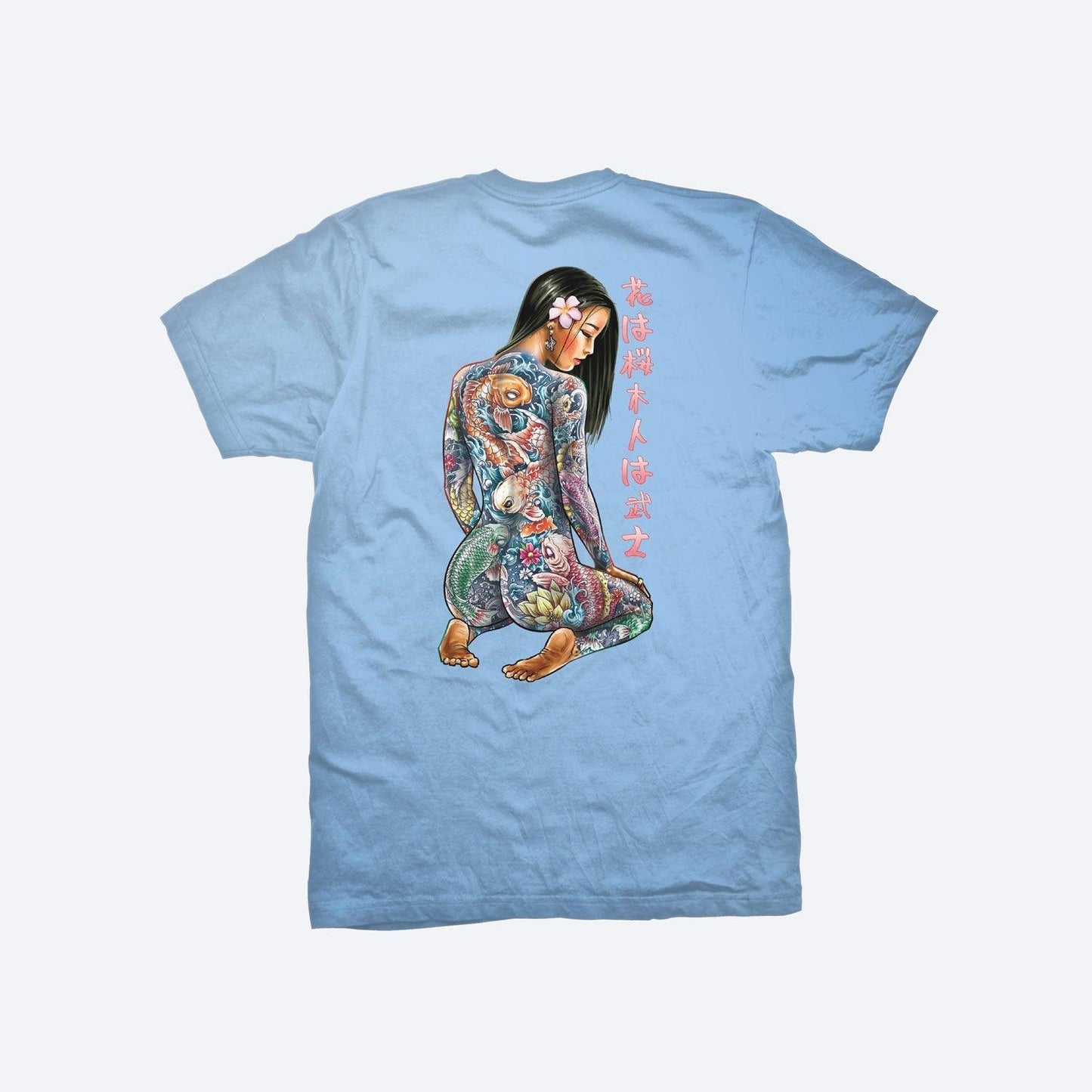 Camiseta DGK Koi Azul