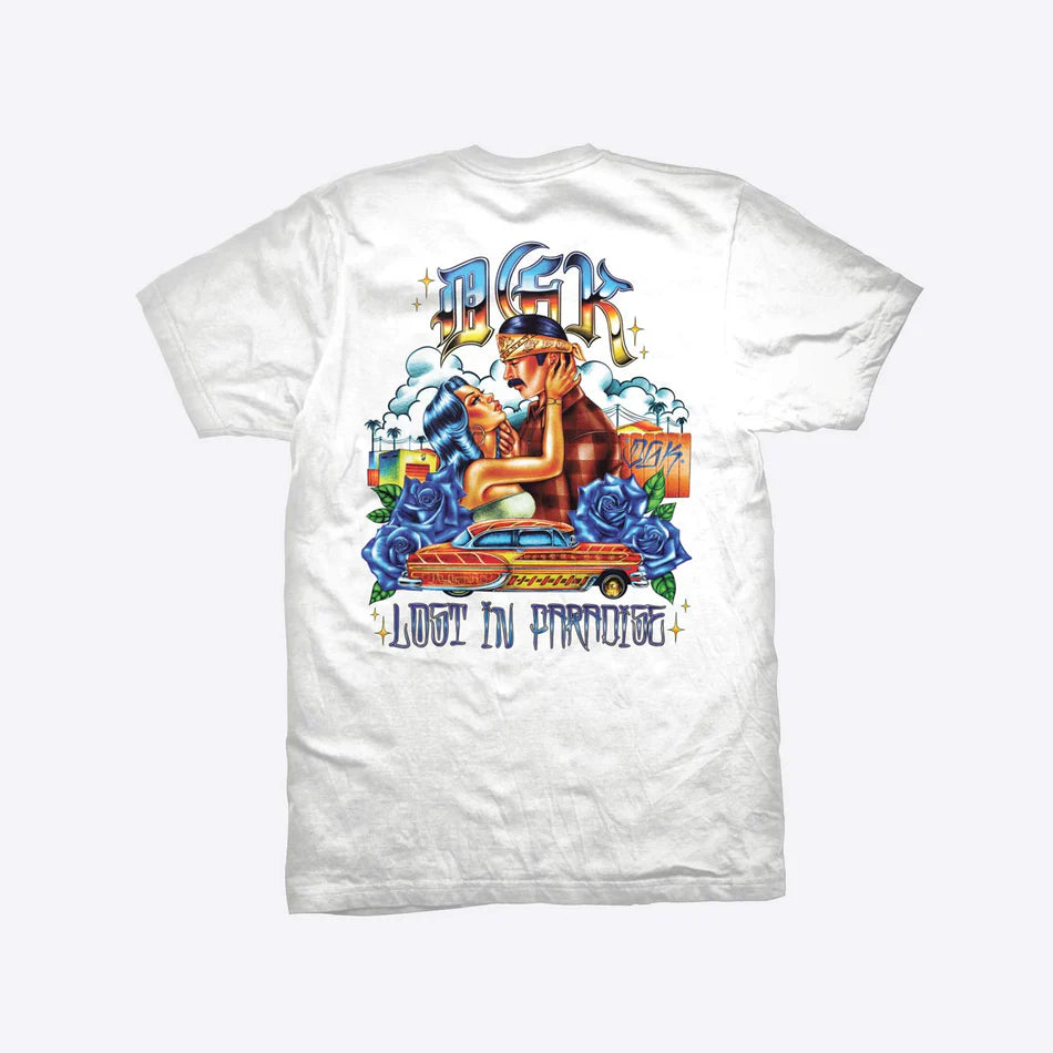 Camiseta DGK Lost In Paradise Branco