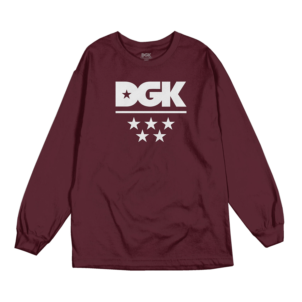 Camiseta DGK All Star L/S Bordo